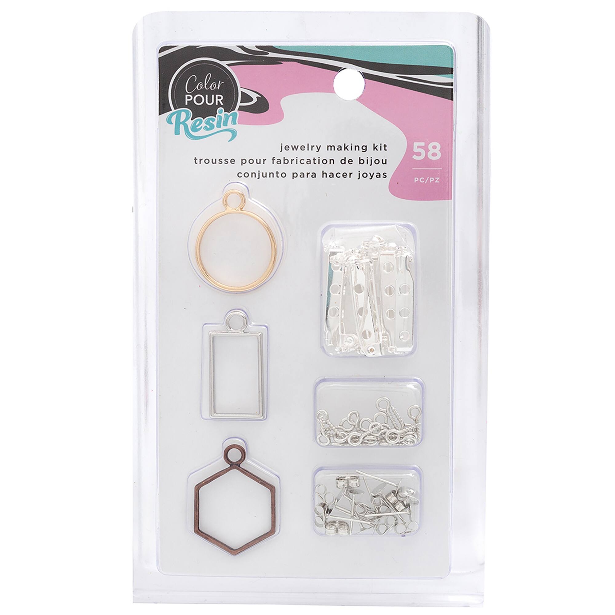 Color Pour Resin Jewelry Kit